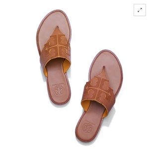 Tory Burch Royal Jamie Full Logo Thong Sandal